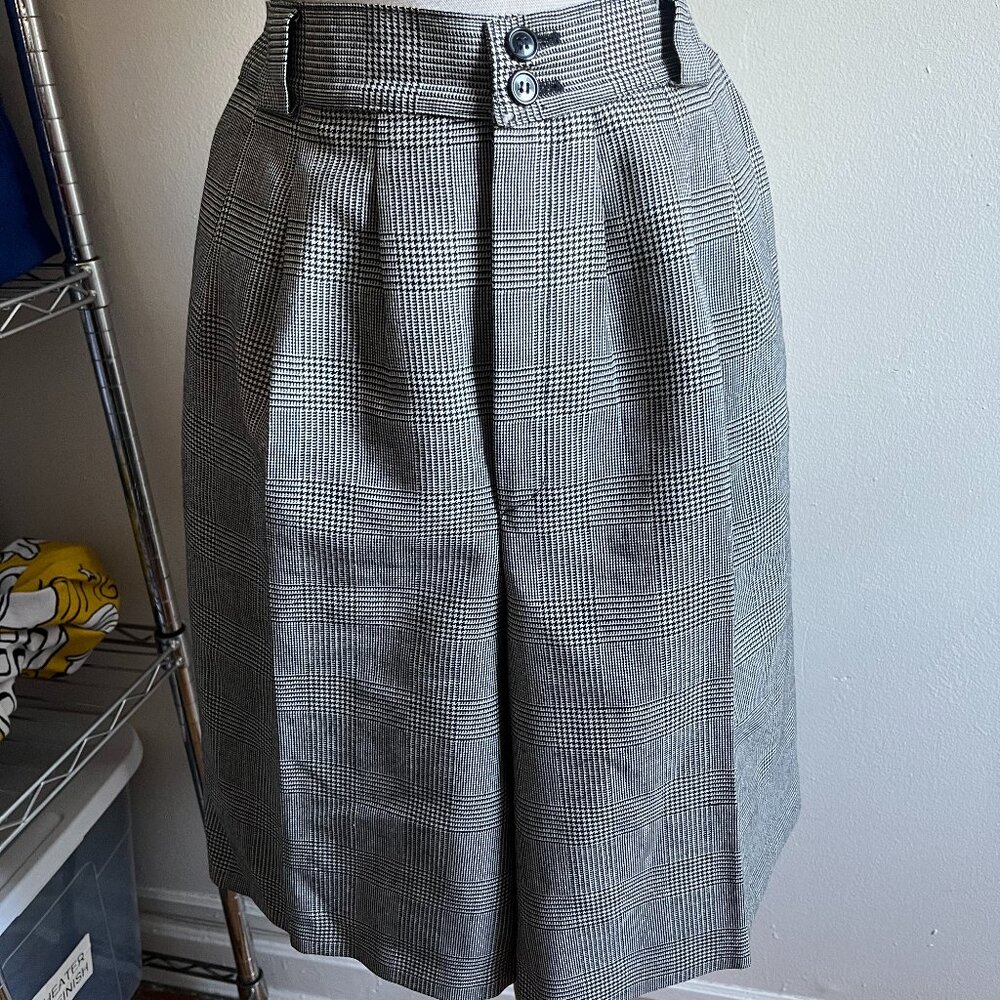 Giorgio Sant'Angelo Houndstooth Bermuda shorts